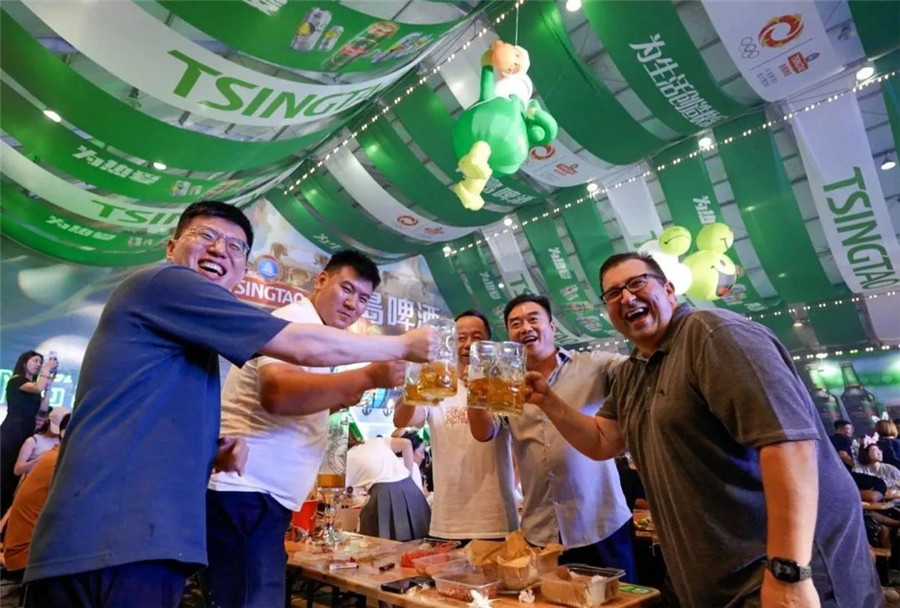 青岛国际啤酒节看台座椅