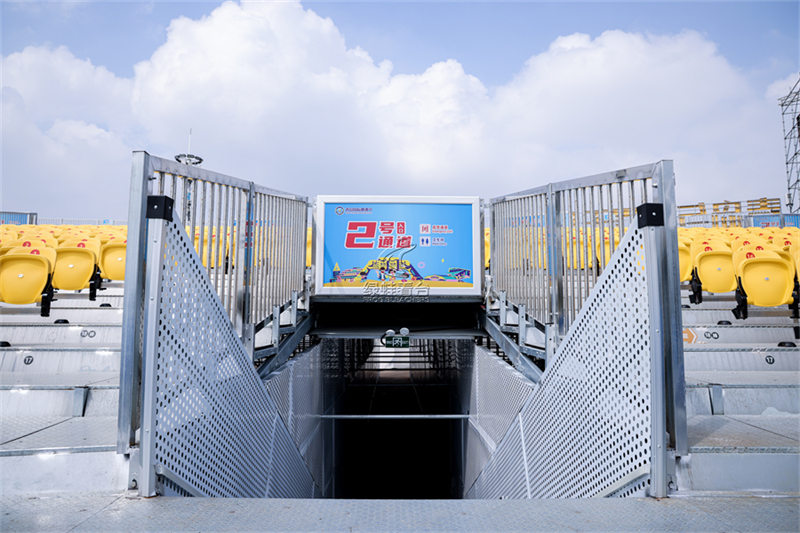 青岛啤酒节看台座椅布置