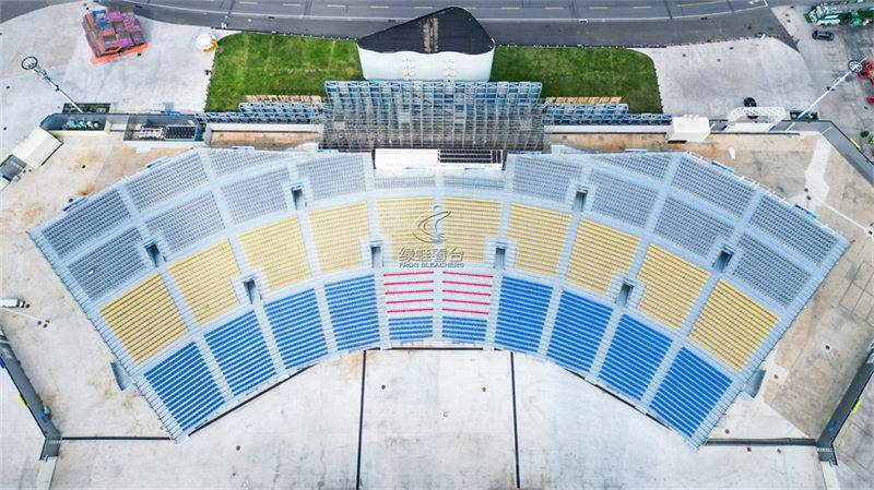 青岛啤酒节看台座椅布置