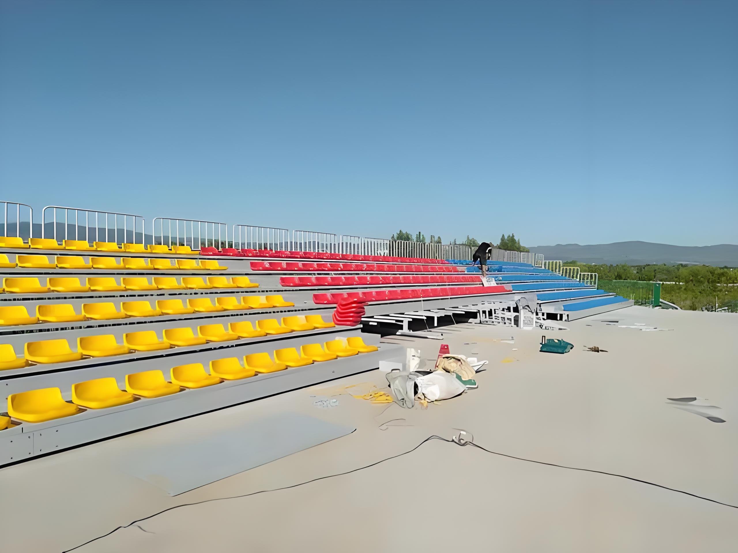 户外伸缩看台座椅