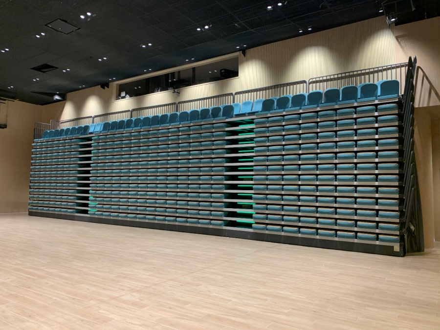 珠海市横琴文艺活动中心伸缩看台