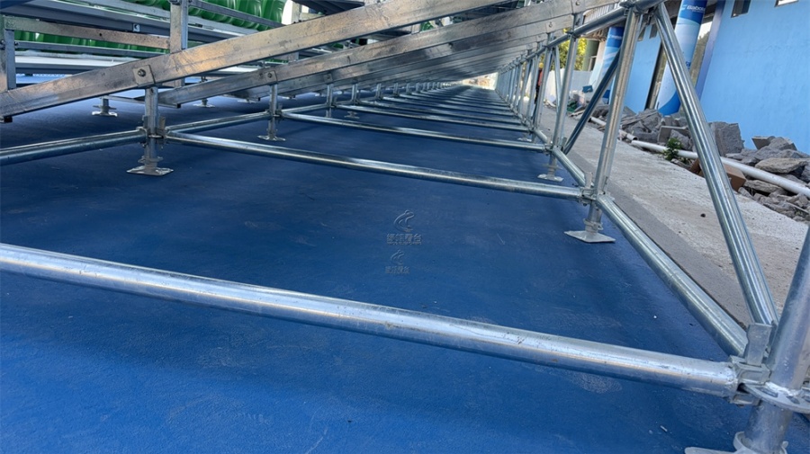 南沙体育馆网球场室外拼装看台