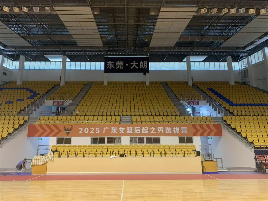 大朗体育馆看台座椅